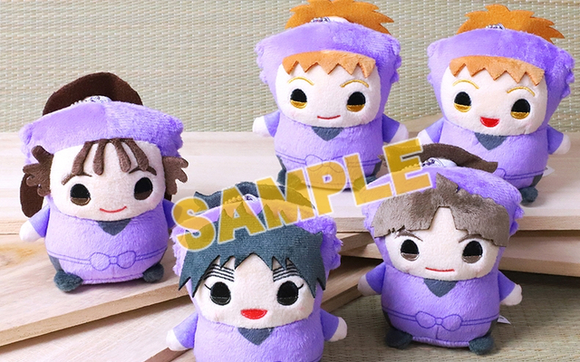 忍たま乱太郎』五年生&六年生がてのひらサイズのぬいぐるみシリーズ