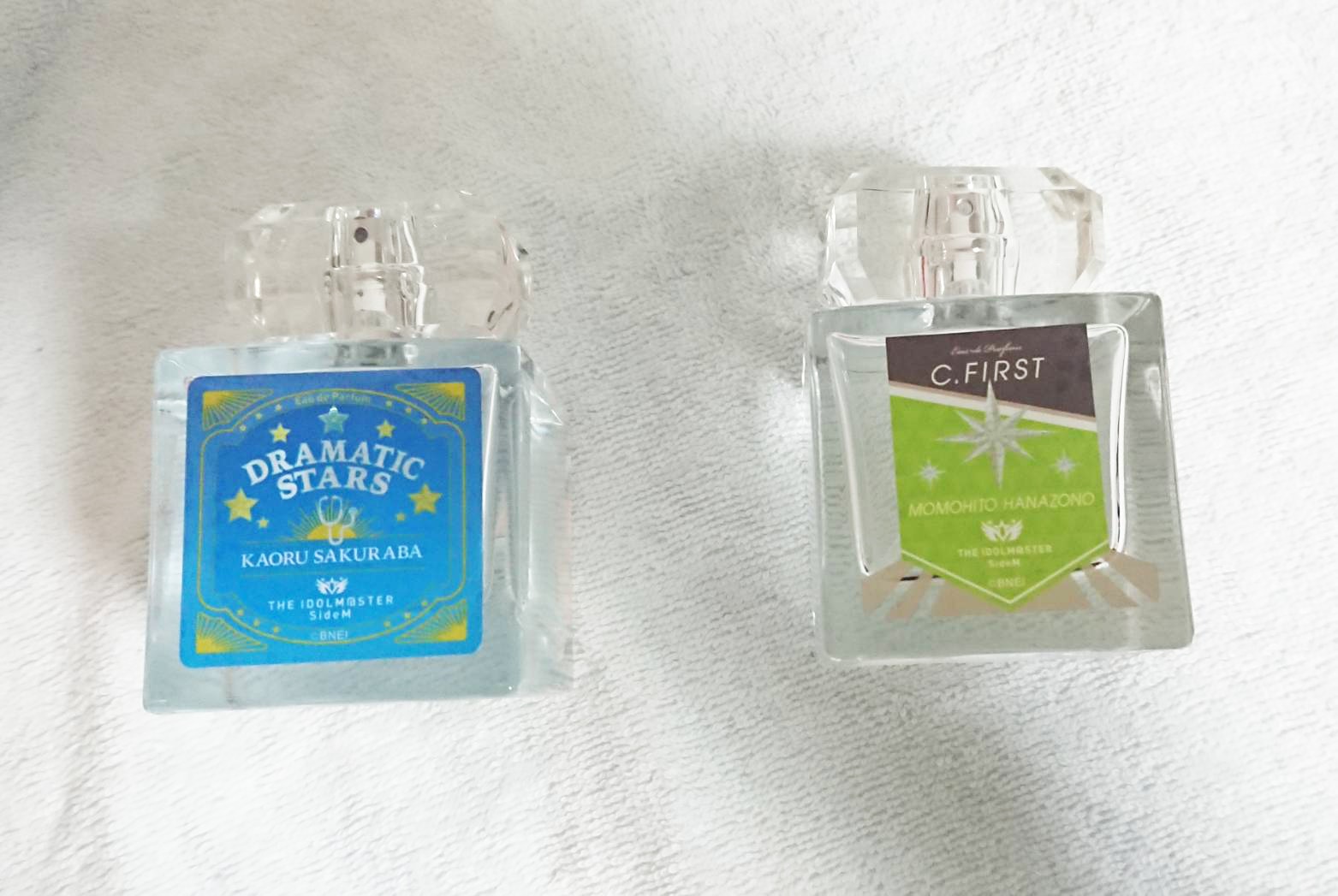 香水レポ】「SideM」桜庭薫・花園百々人を嗅ぎまくる！飲みたくなっ