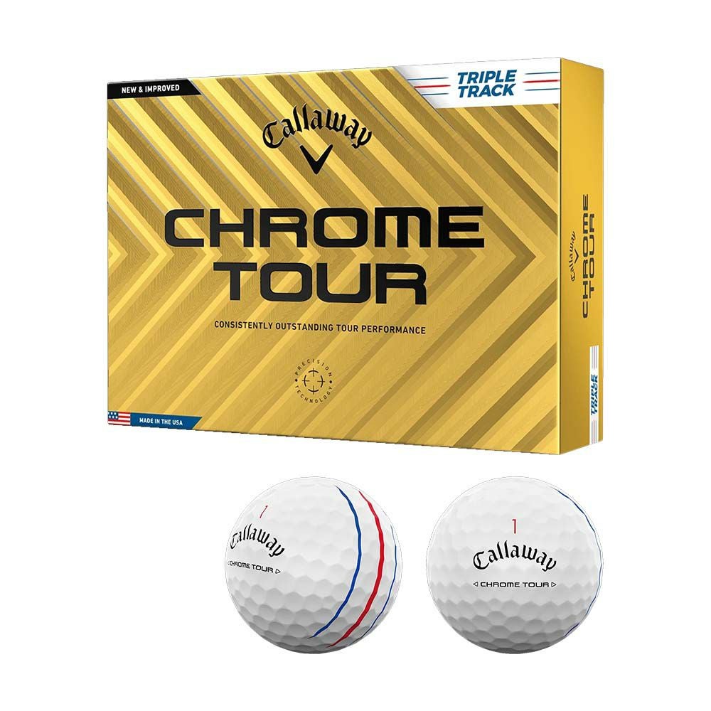 キャロウェイ Callaway 【大特価市】CHROME TOUR X ボール ホワイト 1