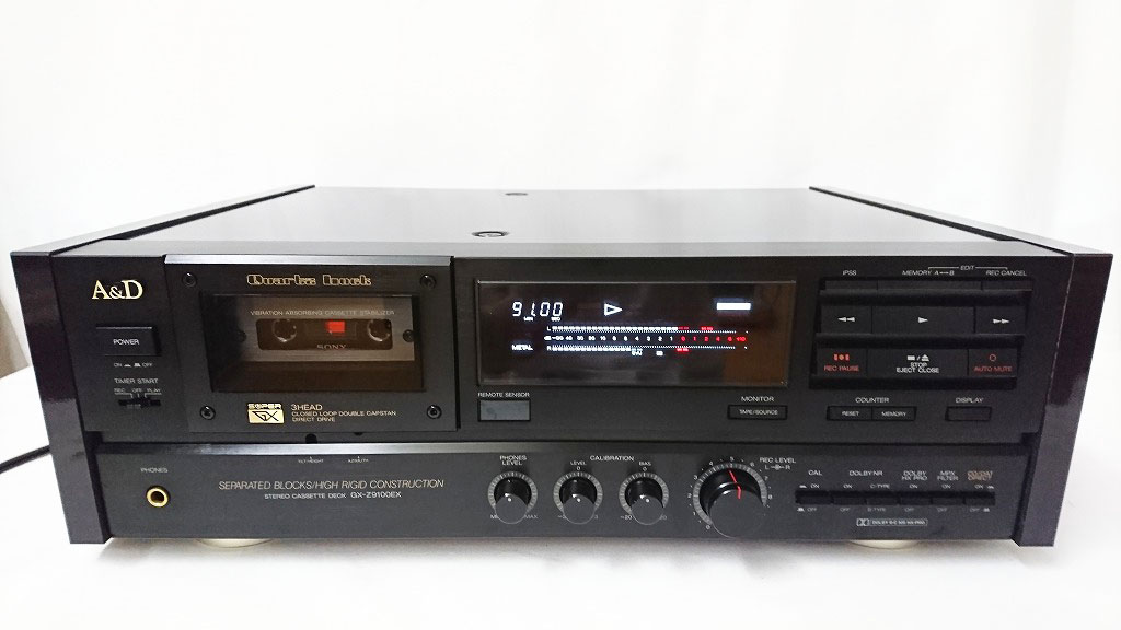 A&D GX-Z9100EXの紹介◇完成度高いA&Dの集大成デッキ | スーパーカセッ