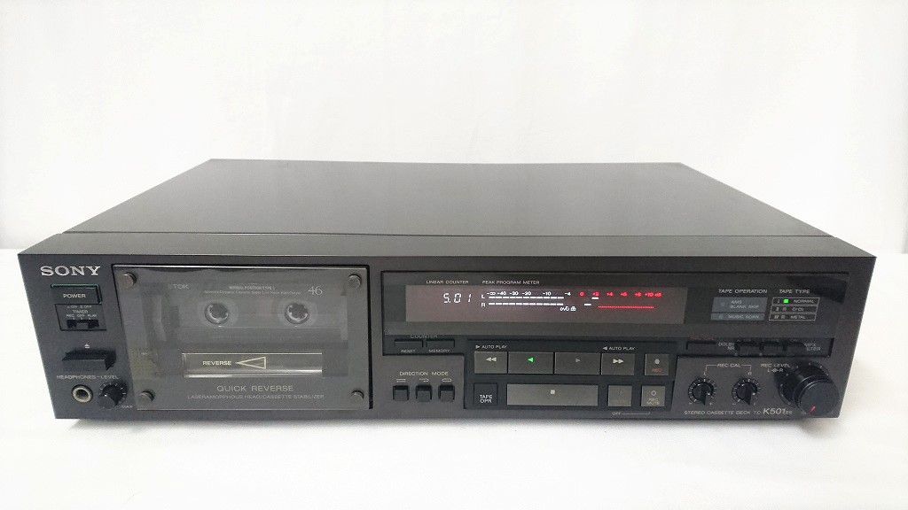 SONY TC-K501の修理・オーバーホール | スーパーカセッターズ