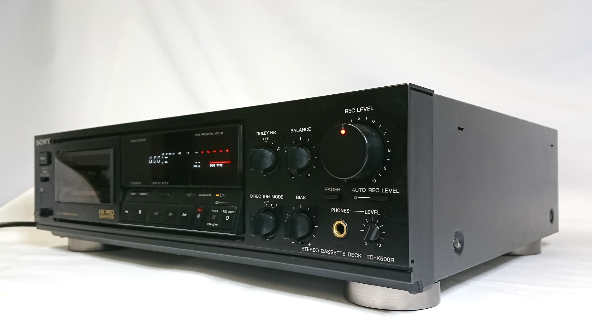 SONY TC-K500R◇「K」が付く最後のソニーのオートリバース