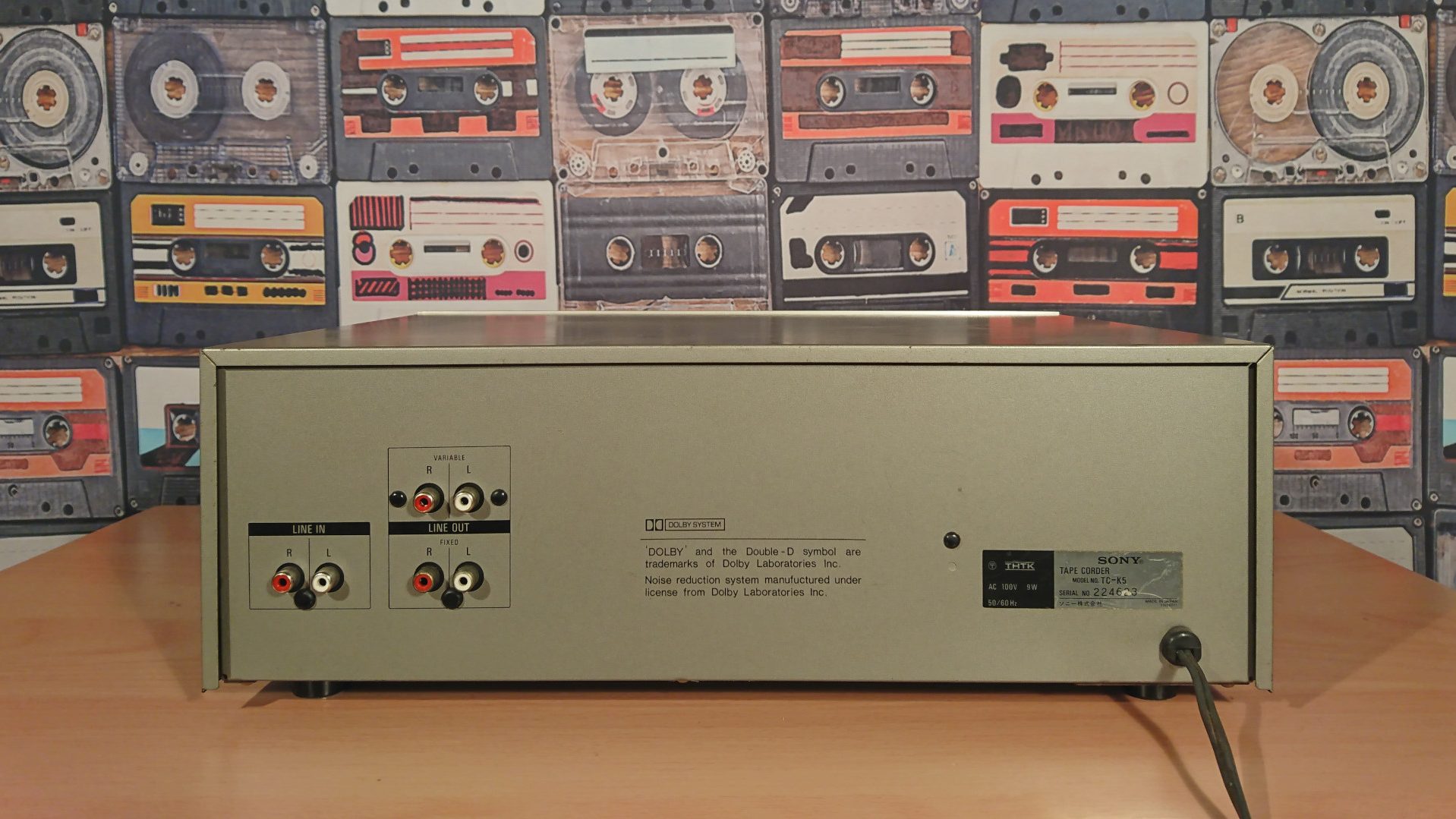 SONY TC-K5 外観・内部を実機の画像で紹介 | スーパーカセッターズ