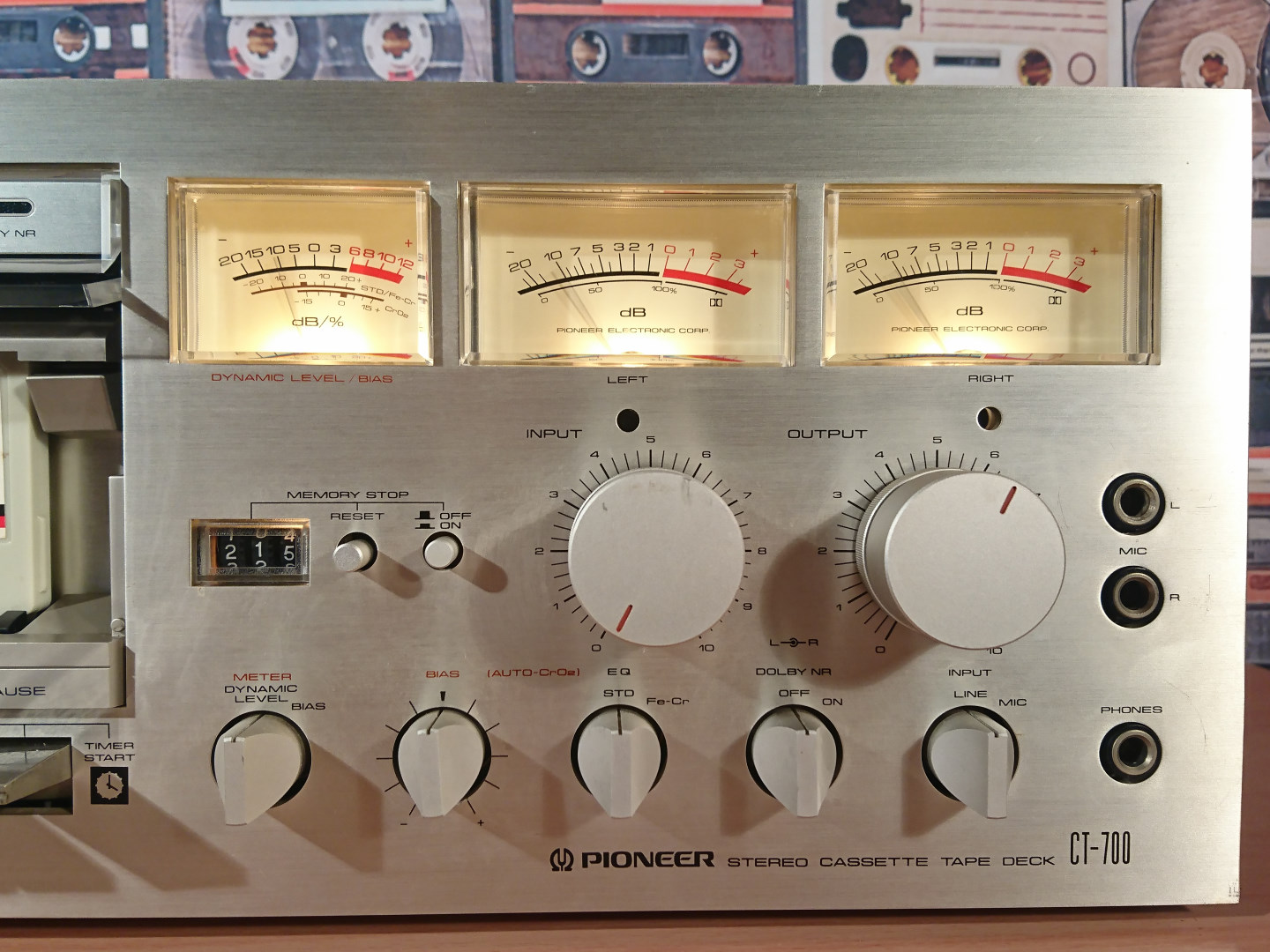 Pioneer CT-700 実機の写真で外観・内部構造を紹介 | スーパーカセッ