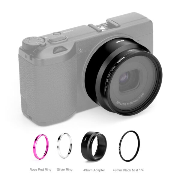 NiSi Black Mist Filter Kit for Ricoh GR3x | NiSi Optics USA