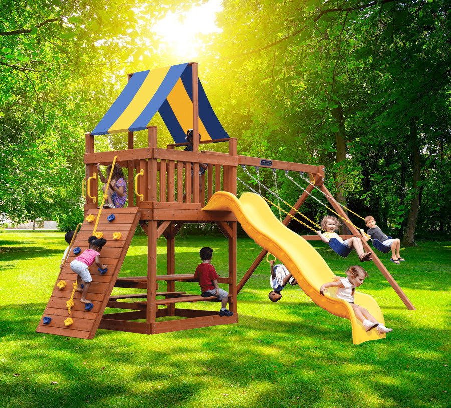 Playground One Original Fort Combo 2 - NJ Swingsets