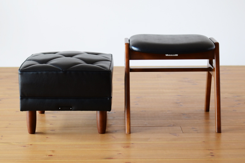 オールドカリモク/karimoku Kチェア用オットマン スツール