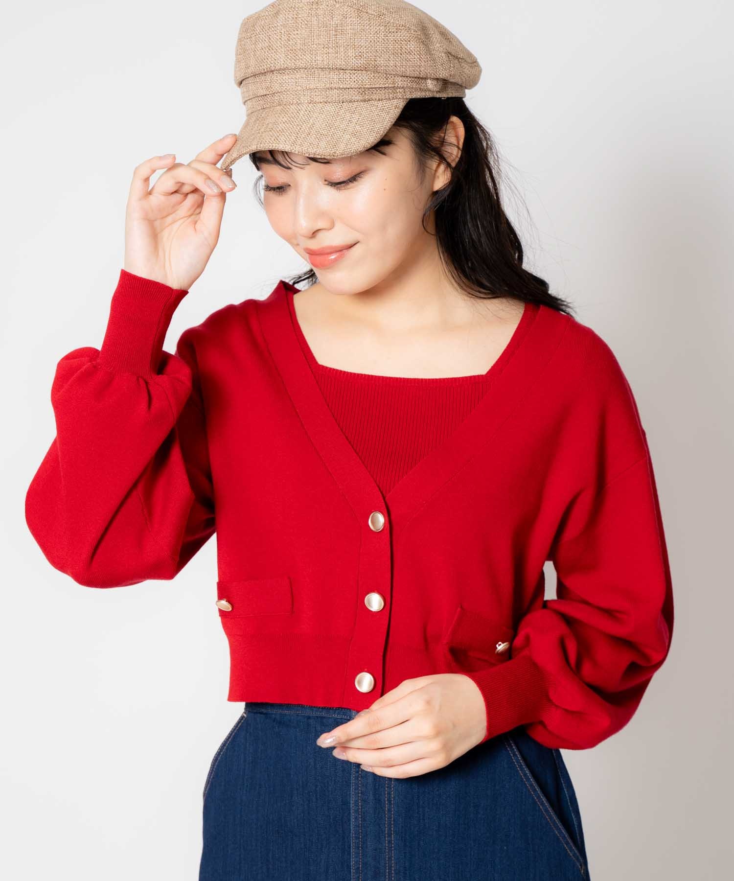 半袖ニット×カーデアンサンブル | ニット | NOELA OFFICIAL WEB STORE