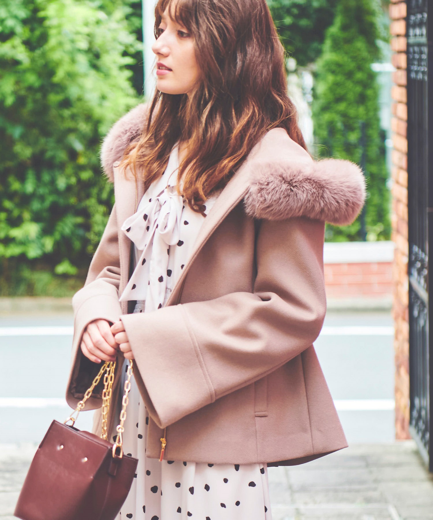 ウールショートフードコート | コート | NOELA OFFICIAL WEB STORE