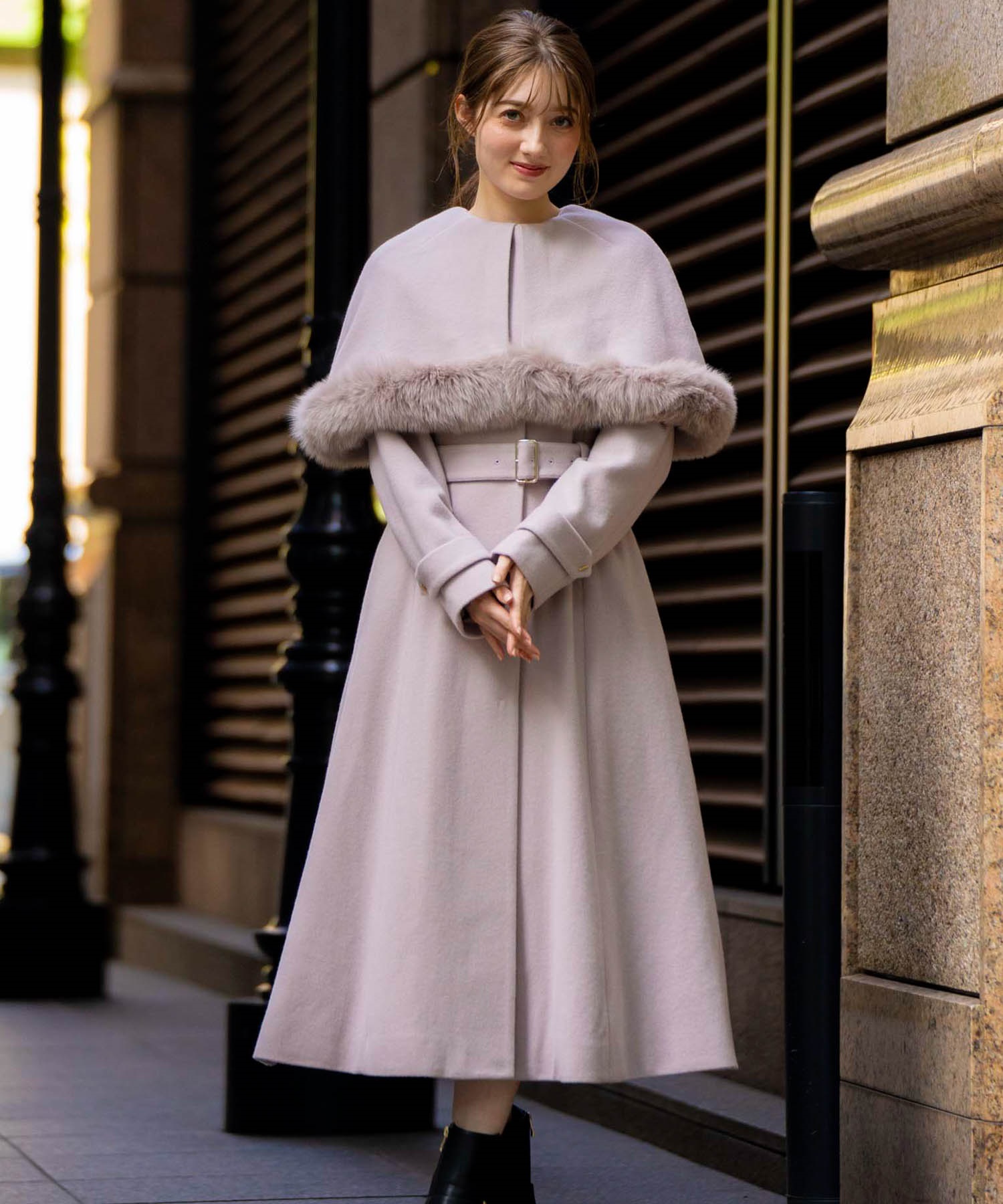 ファートリム2WAYロングコート | コート | NOELA OFFICIAL WEB STORE