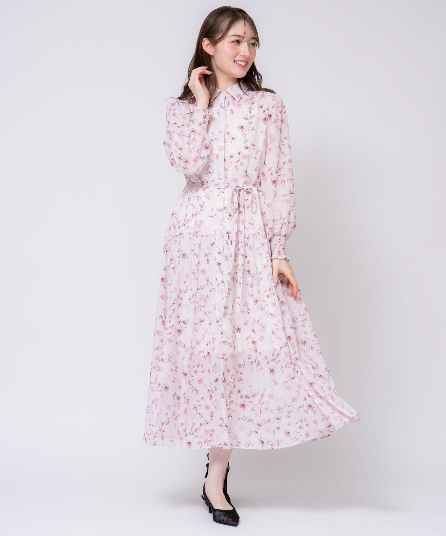 ハートフラワーワンピ | ロングワンピース | NOELA OFFICIAL WEB STORE