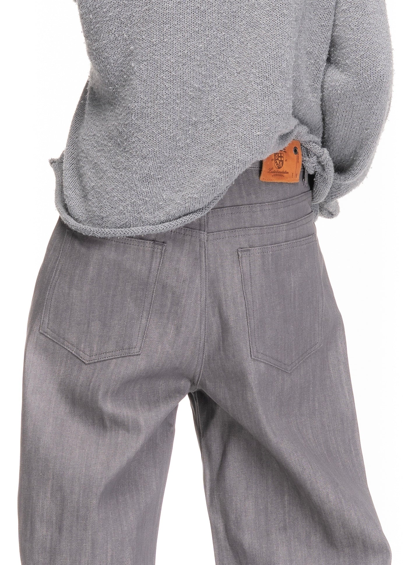 RAW DENIM JAPANESE LOOSE FIT GREY – NO/FAITH STUDIOS