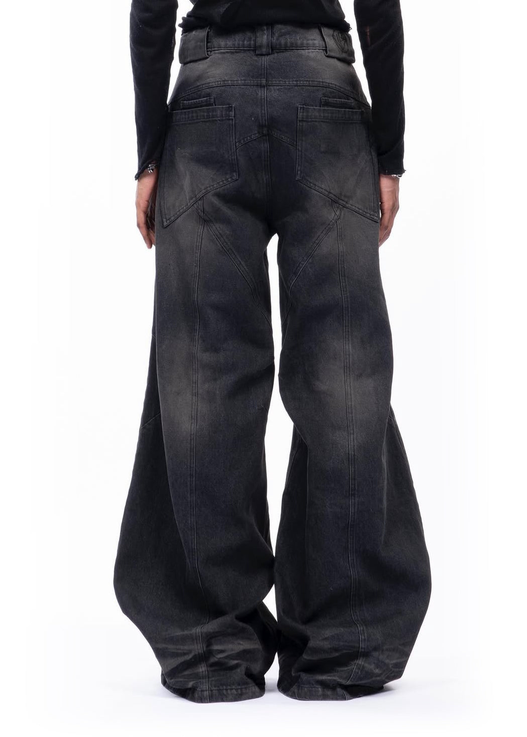 SUN FADED DUNE BAGGY DENIM – NO/FAITH STUDIOS