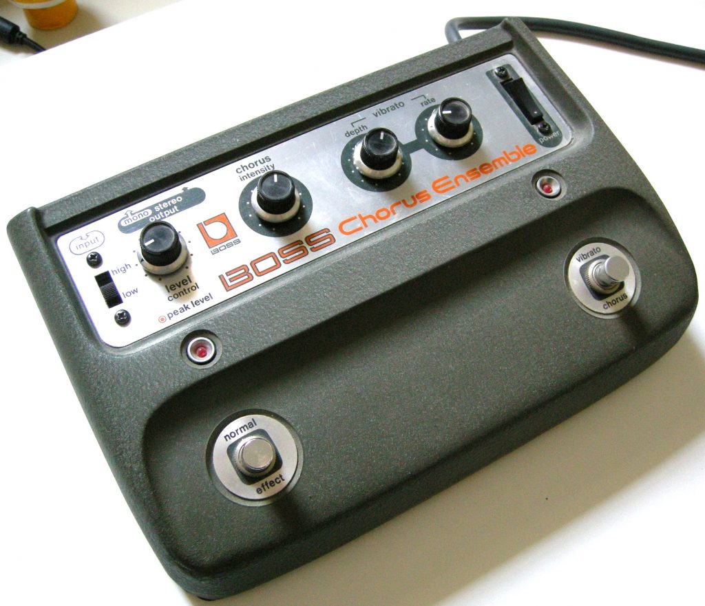 Boss CE-1 Compared to the UA Brigade and NI Guitar Rig Ensemble