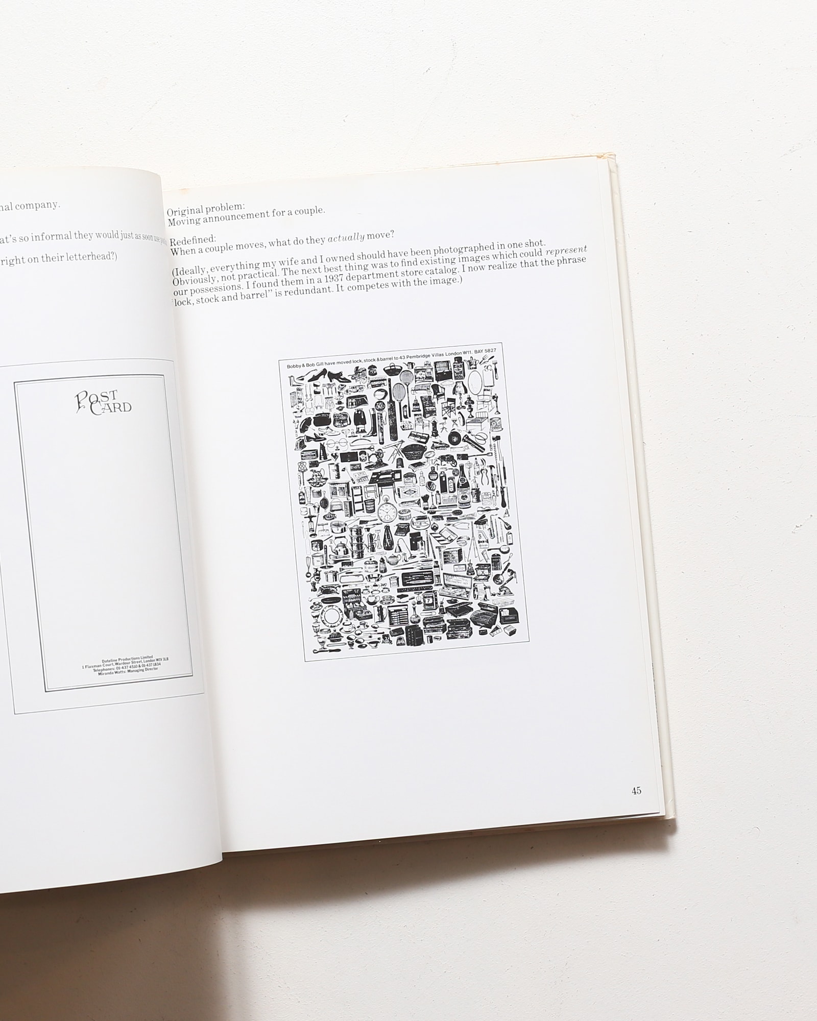 Bob Gill Graphic Design | ボブ・ギル | nostos books ノストスブックス