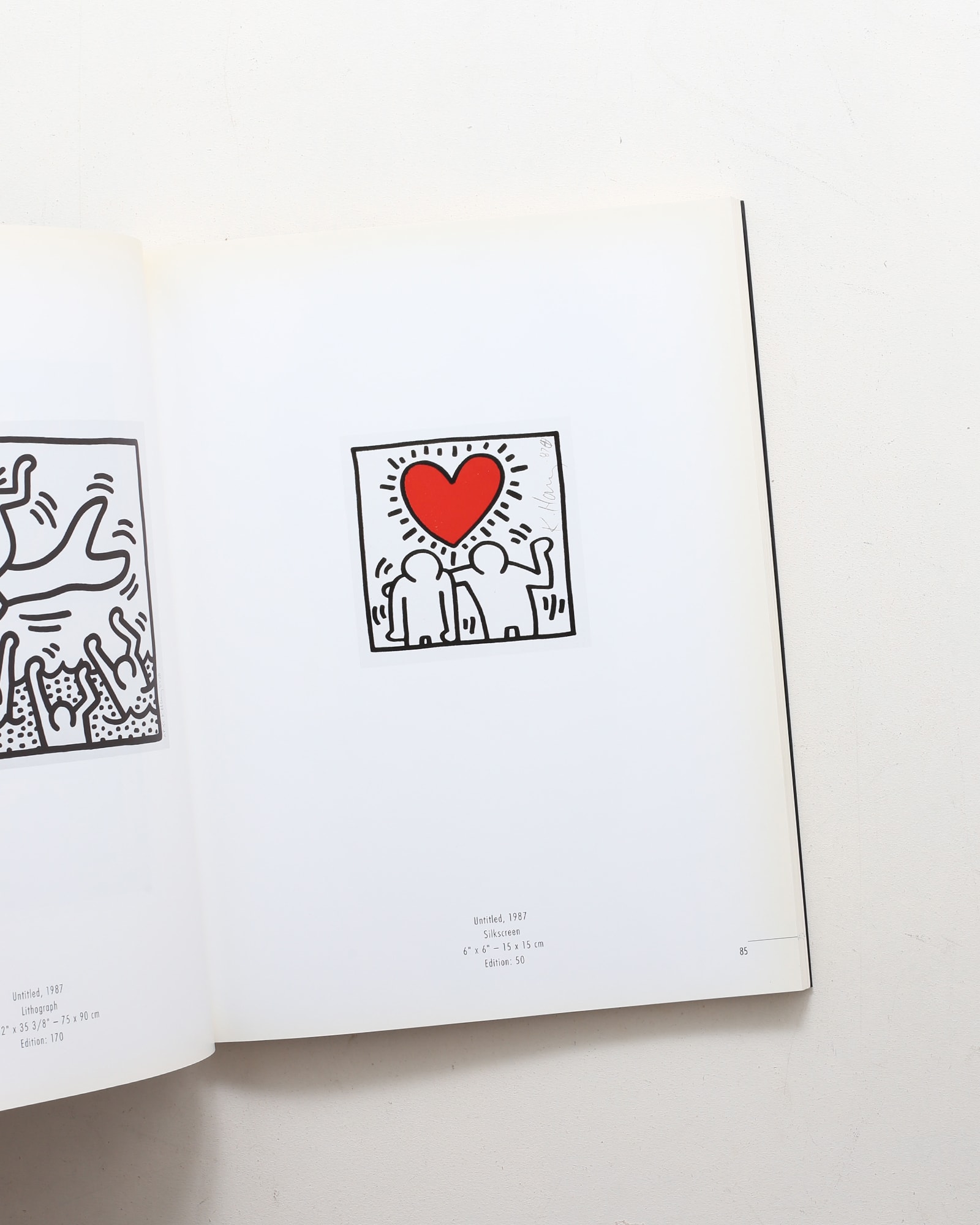 Keith Haring Editions on Paper, 1982-1990 | nostos books ノストス