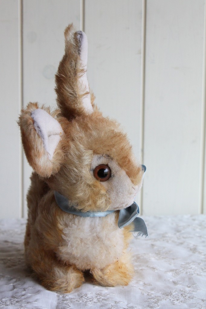 シュコー・ビゴベロ 女の子のウサギのぬいぐるみ 33cm ビンテージ品