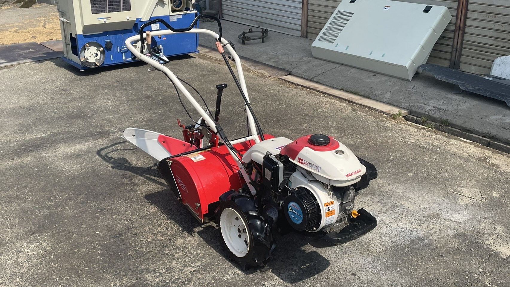 引き取り希望です。不動品 ジャンク品。耕運機 ヤンマーMRT60 引き取り