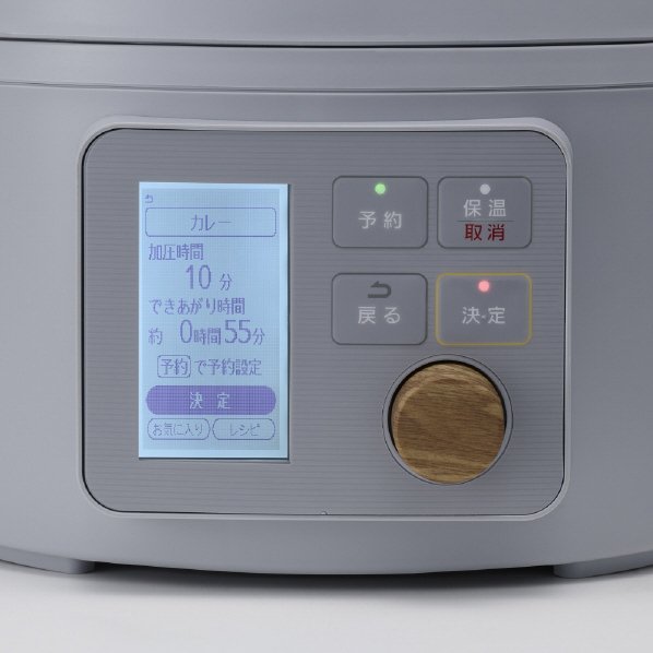 アイリスオーヤマ 3.0L電気圧力鍋 KPC-MA3-H — nmo