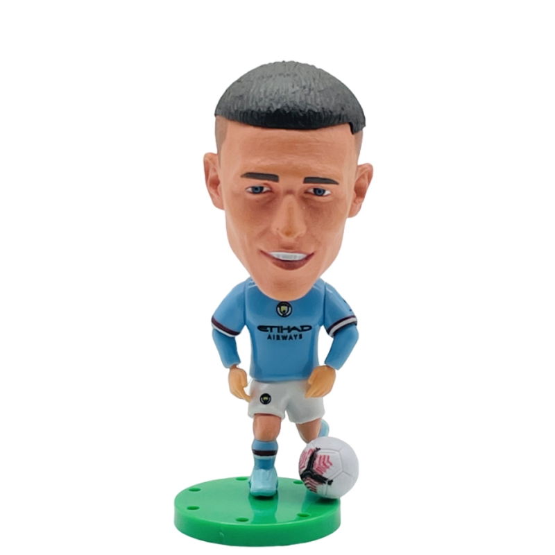 Soccerwe Manchester City Player 47# Phil Foden Doll-soccerwe