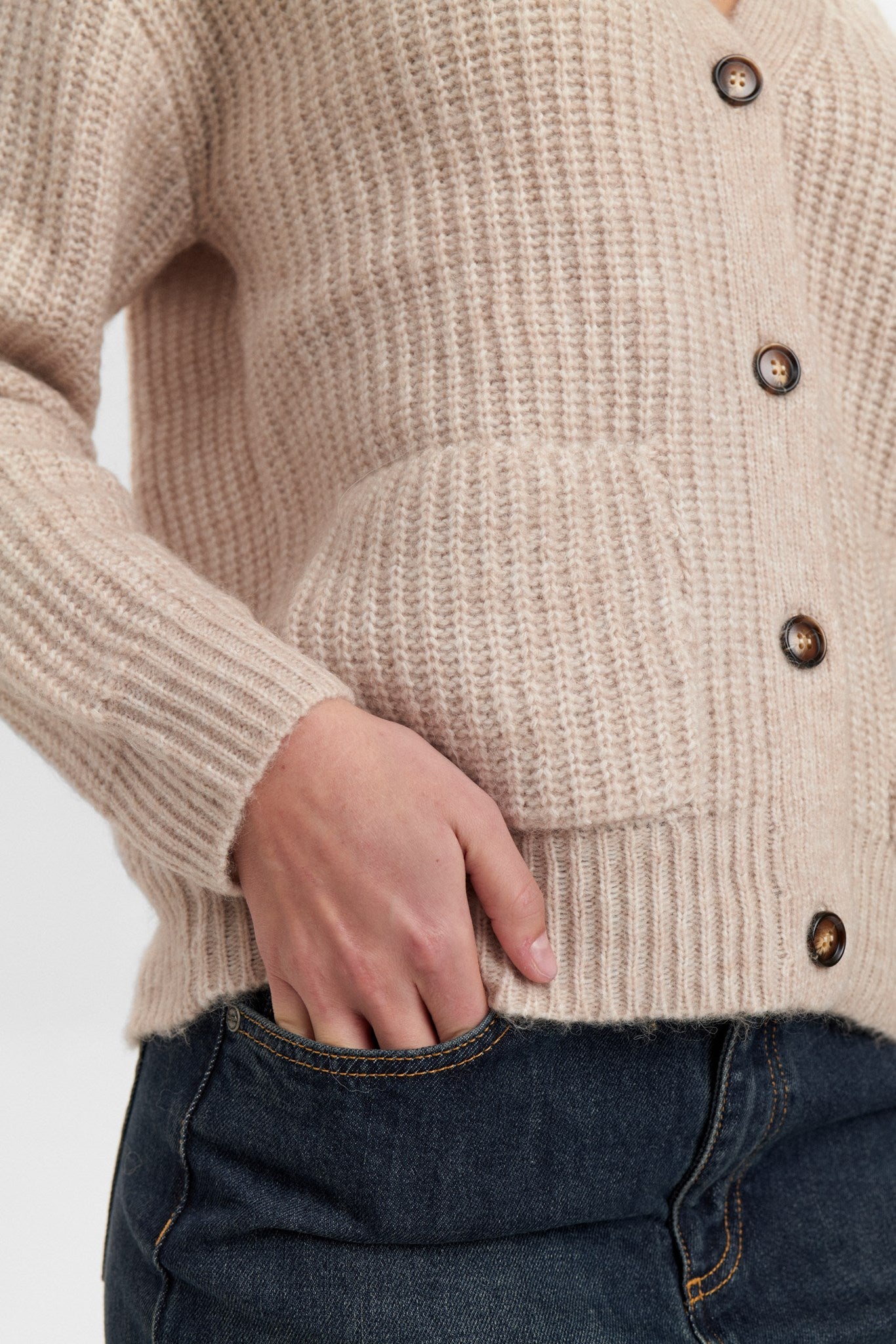 NUZINDI SHORT CARDIGAN - Sun Kiss