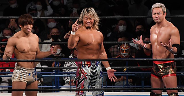 神対応が話題】飯伏、棚橋との“夢の3ショット”でオカダが感じた「地獄