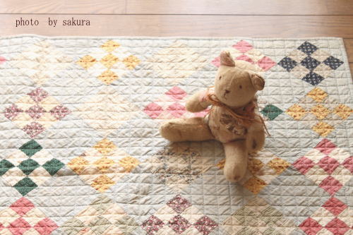 パッチワークベビーキルト - 楽しむキルトノート2