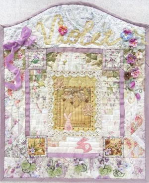 ケイトグリーナウェイパネル地企画 パッチワーク作品 - 楽しむキルト