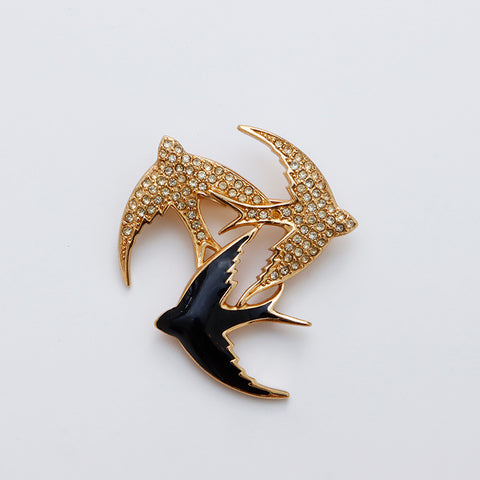 クリスチャンディオール Christian Dior ラインストーン 動物モチーフ