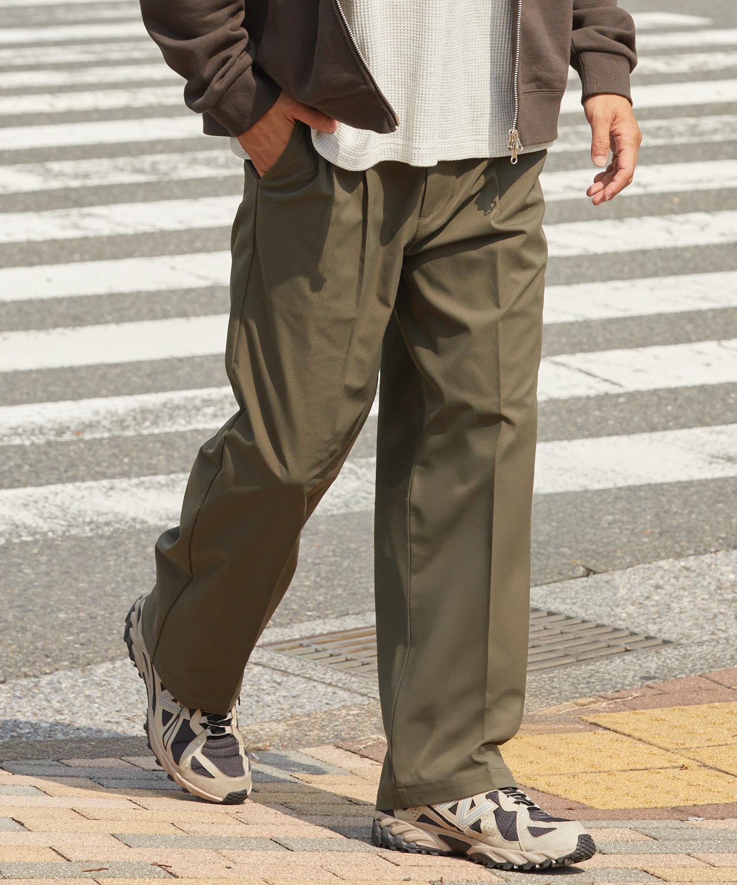 セットアップ対応】マルチファンクショナル ツータック ワイド