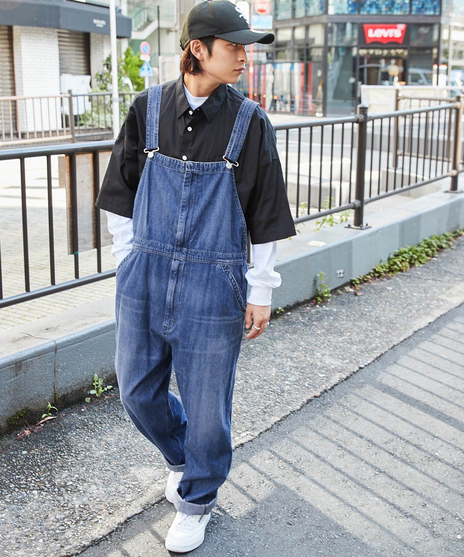 オバーオール L L'ECHOPPE×LEE⁄レショップ×リーよりオーバック