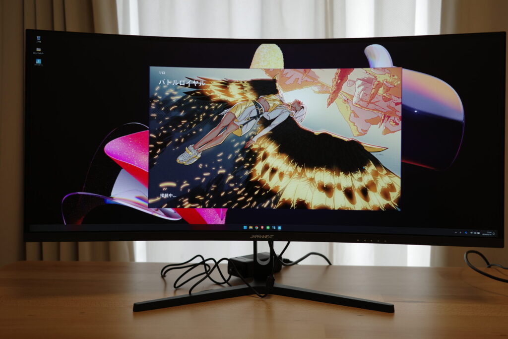 ウルトラワイド湾曲ゲーミングモニター34型を使ってみた｜JAPANNEXT JN