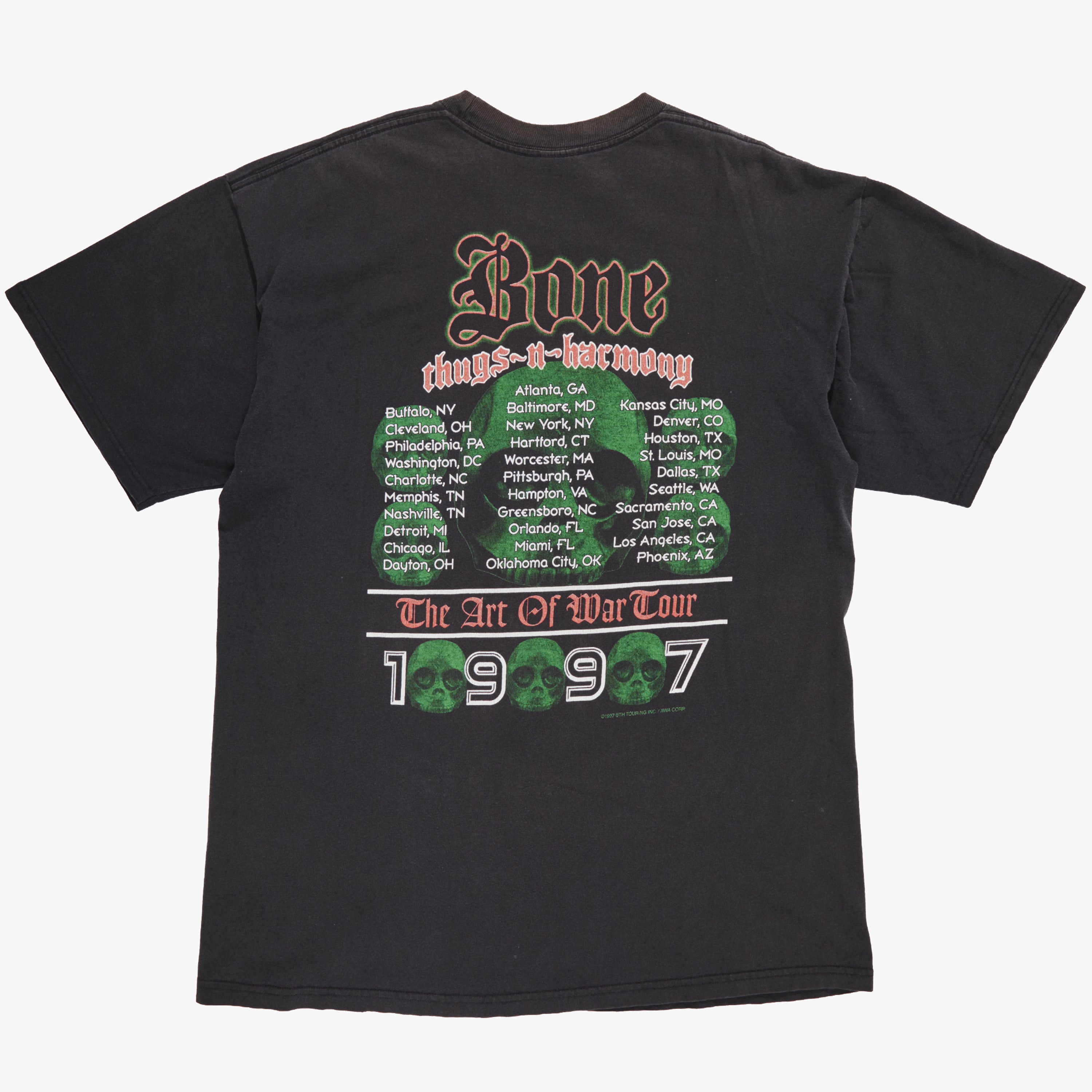VINTAGE BONE THUGS N HARMONY ART OF WAR TOUR TEE – OBTAIND