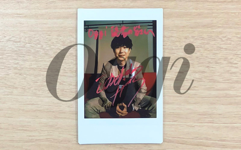 Oggi10月号に初出演！ 声優・鈴村健一さん【サイン入りポラ】を2名様に