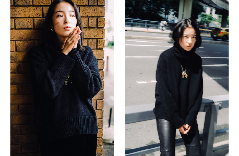 ゆったり、長く愛用できる「理想の黒ニット＆黒コート」見つけた