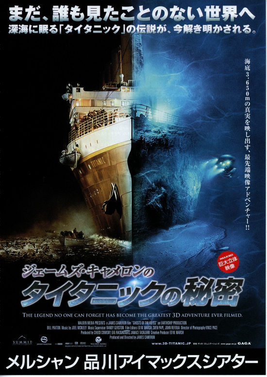 ジェームズ・キャメロンのタイタニックの秘密 | あらすじ・内容