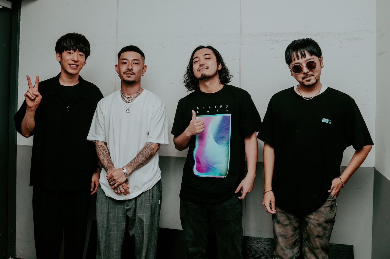 左からDJ 松永（Creepy Nuts）、ZORN、R-指定（Creepy Nuts