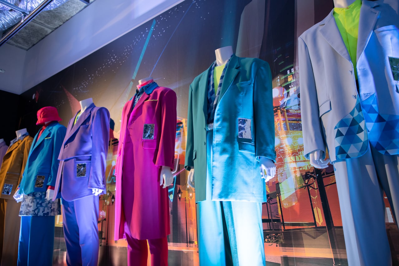 FANTASTICS from EXILE TRIBEが着用したASTRO9の衣装。（写真提供：LDH