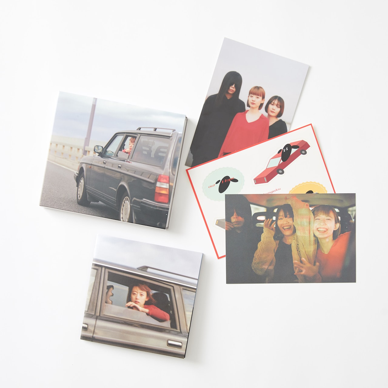 New Album『our hope』の商品画像と購入者特典デザイン公開 | 羊文学