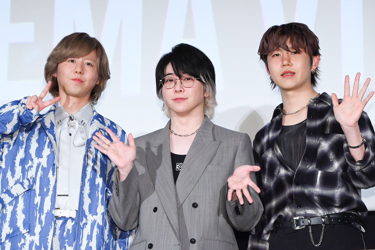 Mrs. GREEN APPLEがスタジアム公演を振り返る上映イベント、若井が