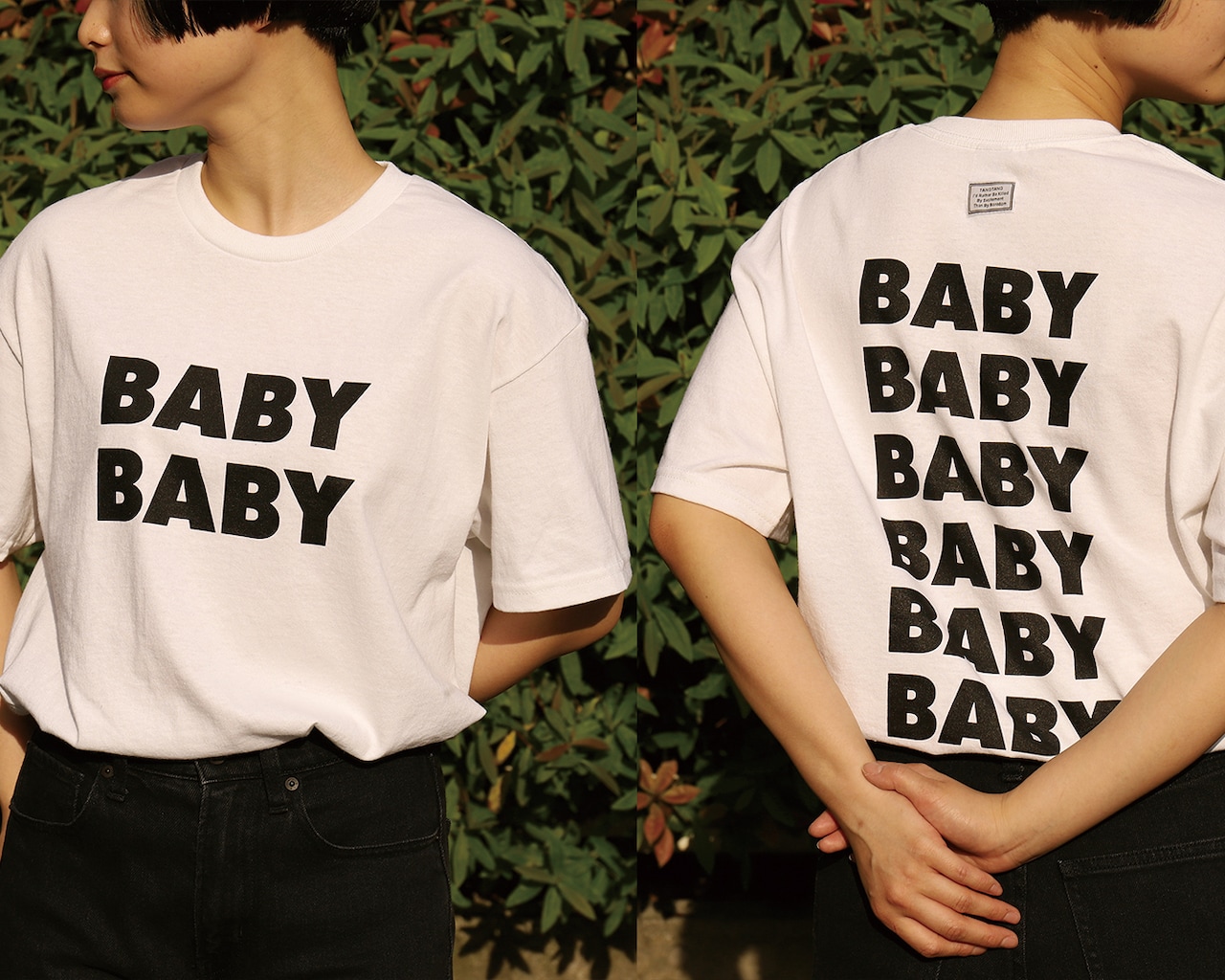 銀杏BOYZ×TANGTANG「BABY BABY Tシャツ」復刻カラー＆新色で発売