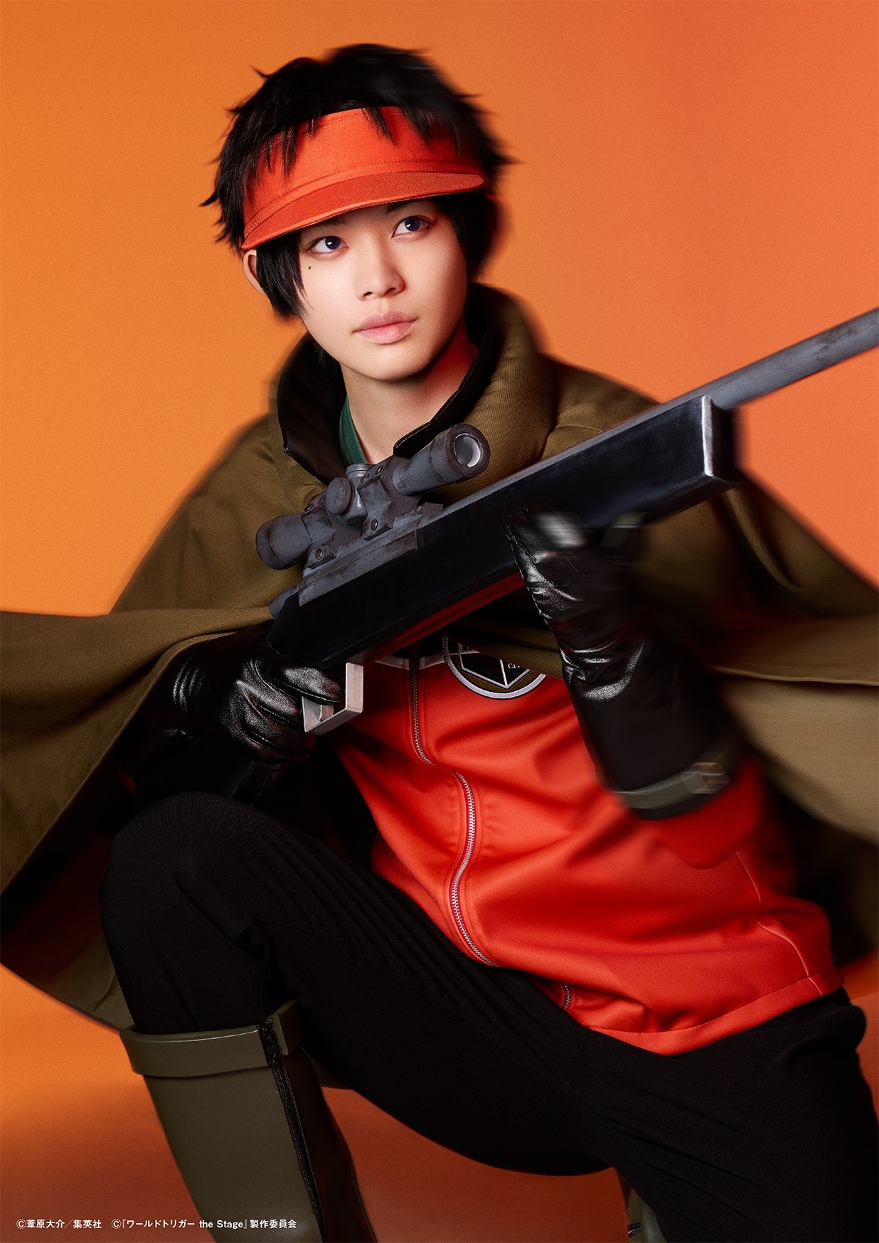 隠岐孝二 コスプレウィッグ ワールドトリガー 隠岐孝二 コスプレ