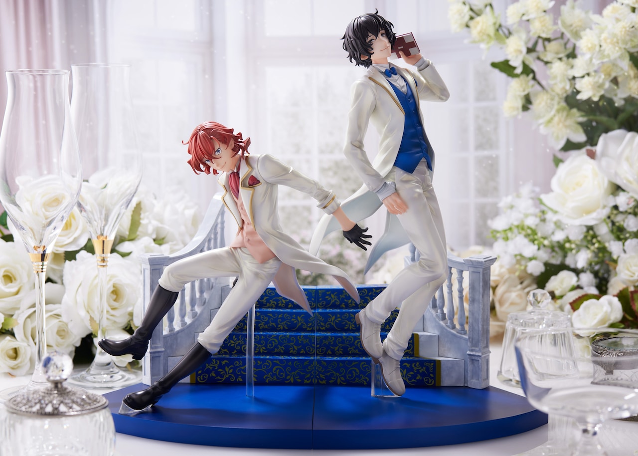 文スト」太宰治＆中原中也のフィギュア、「迷ヰ犬達ノ宴 其ノ参」の