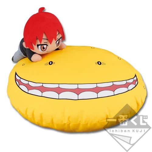 ラストワン賞「業付きクッション～殺せんせー捕まえた♪～」 [画像