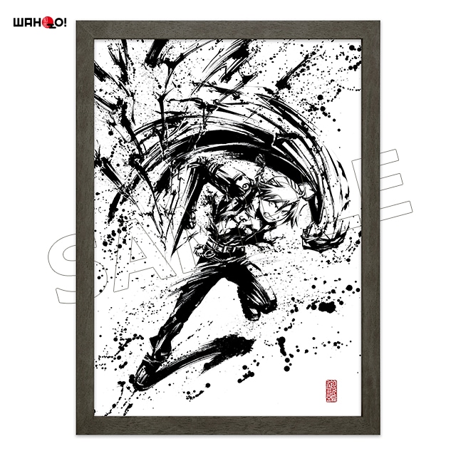 鋼の錬金術師 FULLMETAL ALCHEMIST 墨絵コレクション」エドワード