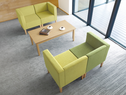 ロビーチェア - オフィス分野｜内田洋行