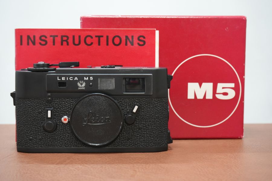 LEICA M5 50 JAHRE 50周年記念モデル Black 200-C 箱付き – まるかめら