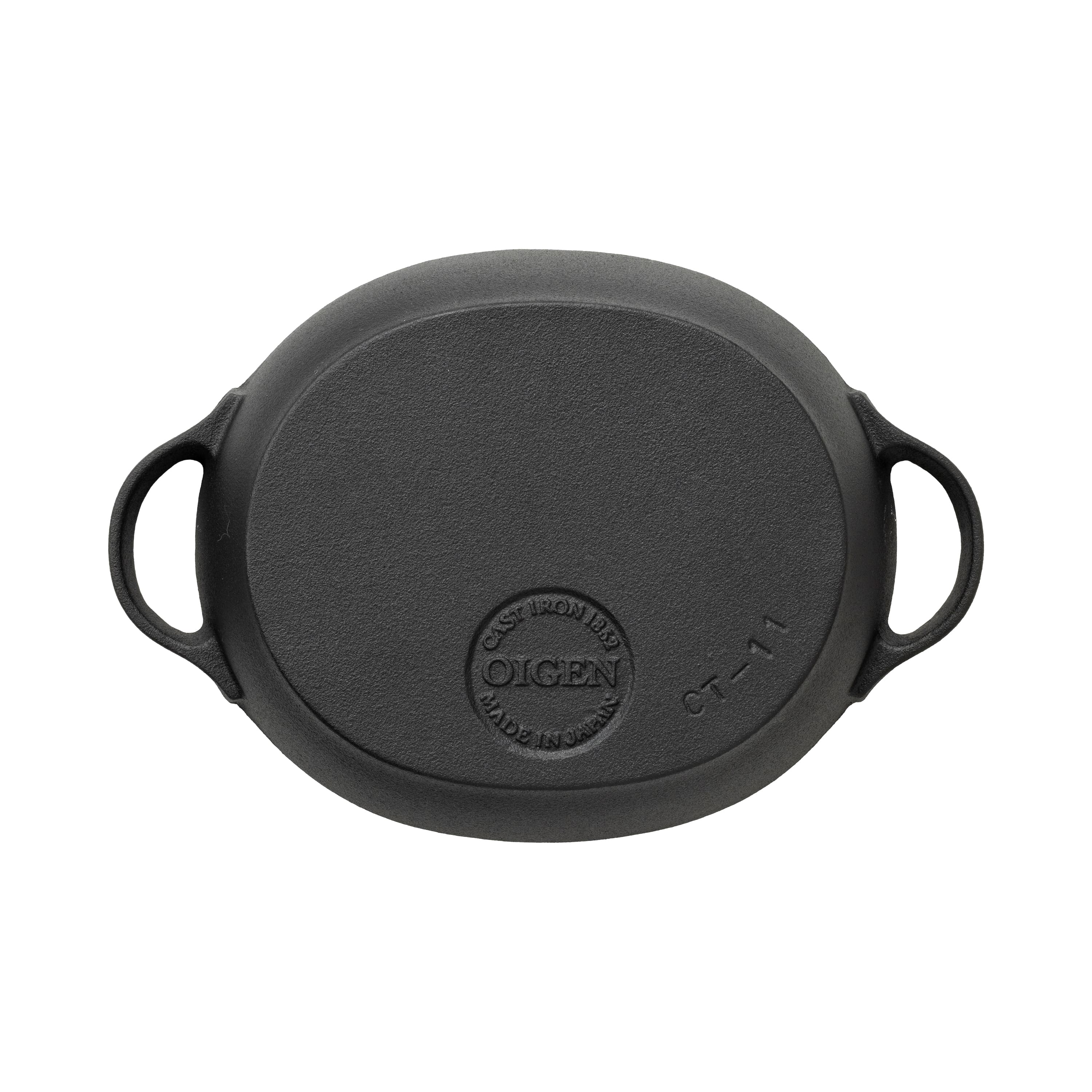 OIGEN クックトップ シチューパン オーバル鋳鉄 両手鍋 楕円形 CT-11