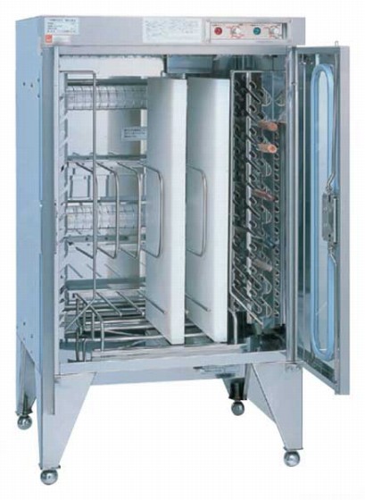 588-02 紫外線殺菌庫 DS-113型（乾燥機能有） 574000370 - 業務用調理