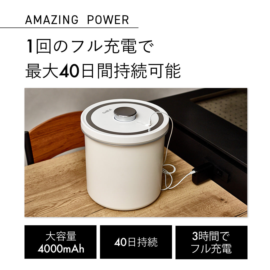 OoBLE オーブル 限定 真空保存容器6.5L ジャーナルスタンダード OoBLE